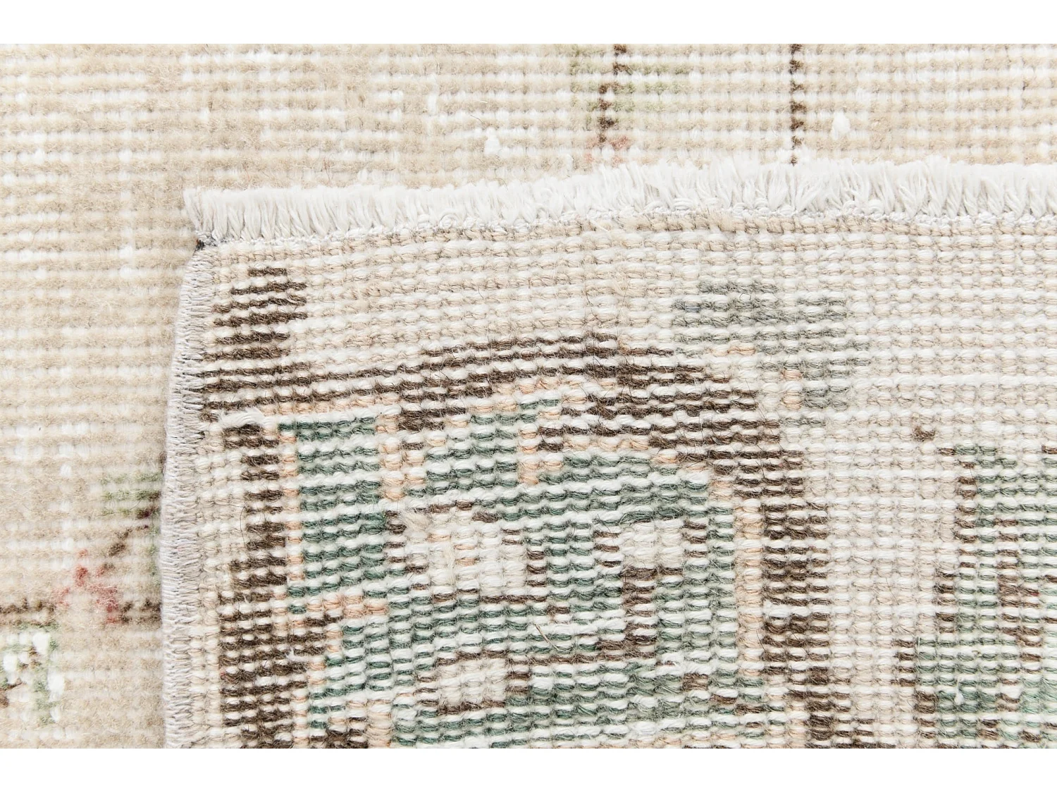 Tapis de laine 218x330 beige Ultra Vintage