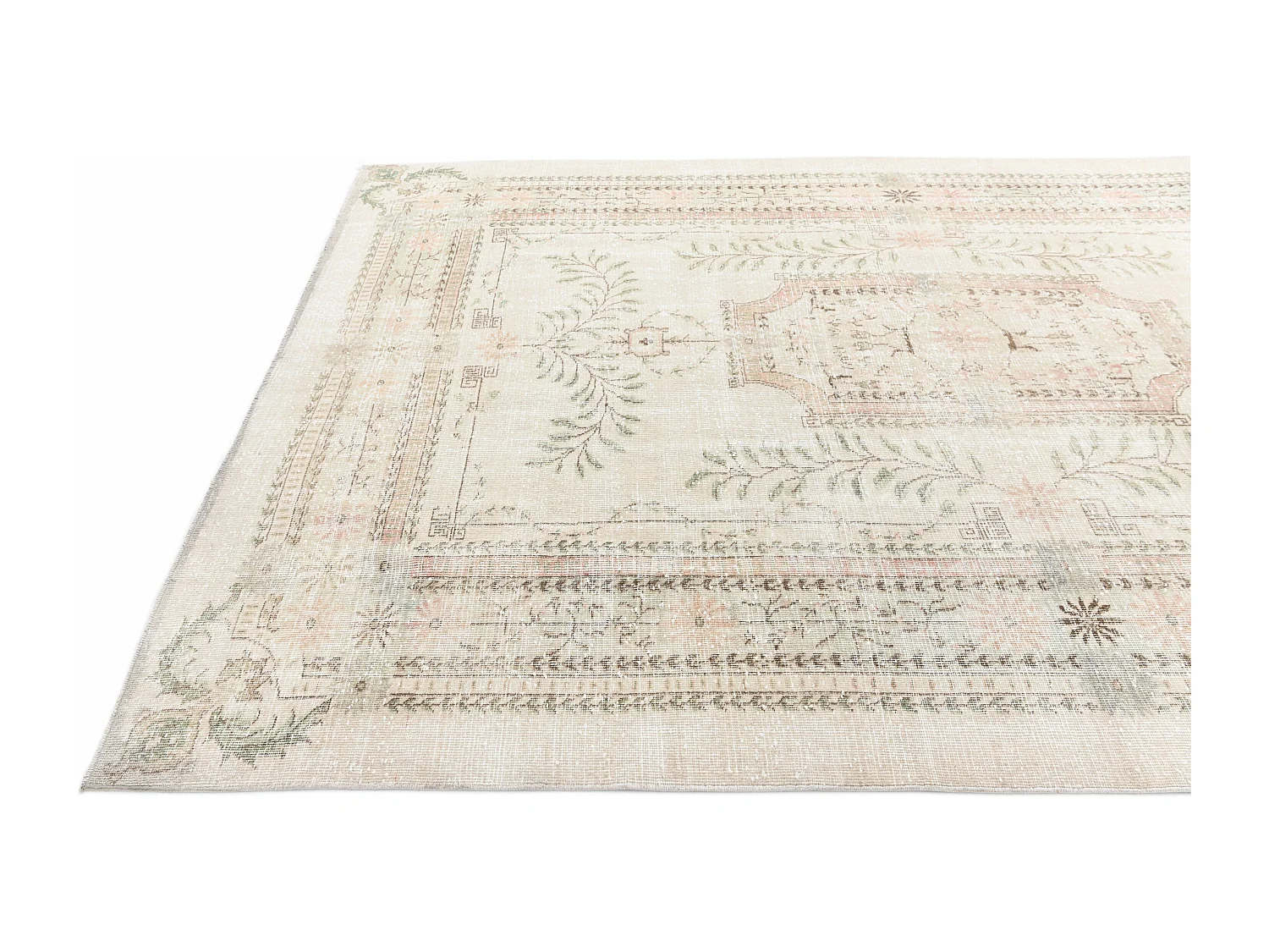 Tappeto in lana 218x330 beige Ultra Vintage