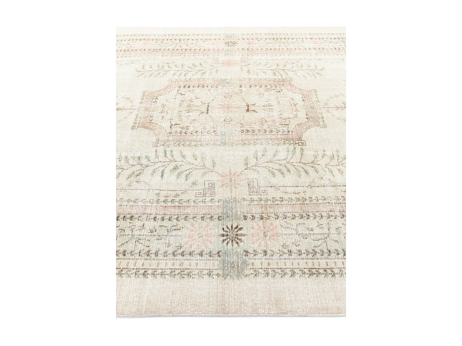Tappeto in lana 218x330 beige Ultra Vintage