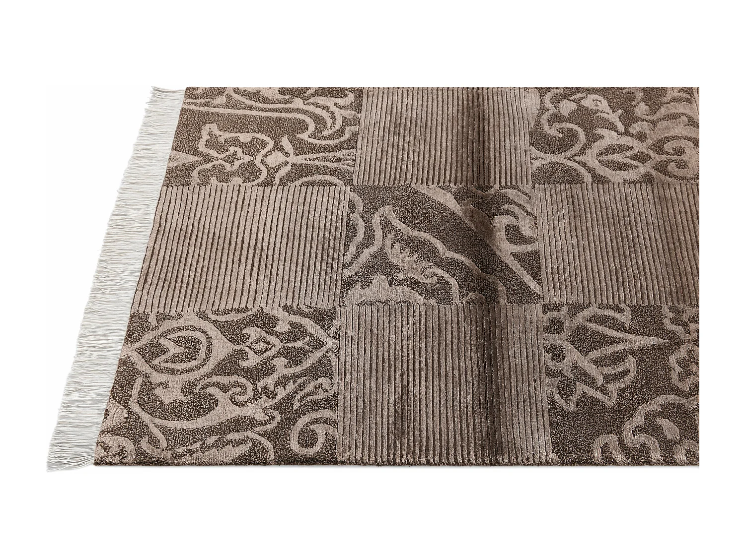 Loper-Woltapijt 211x81 Bruin Darya