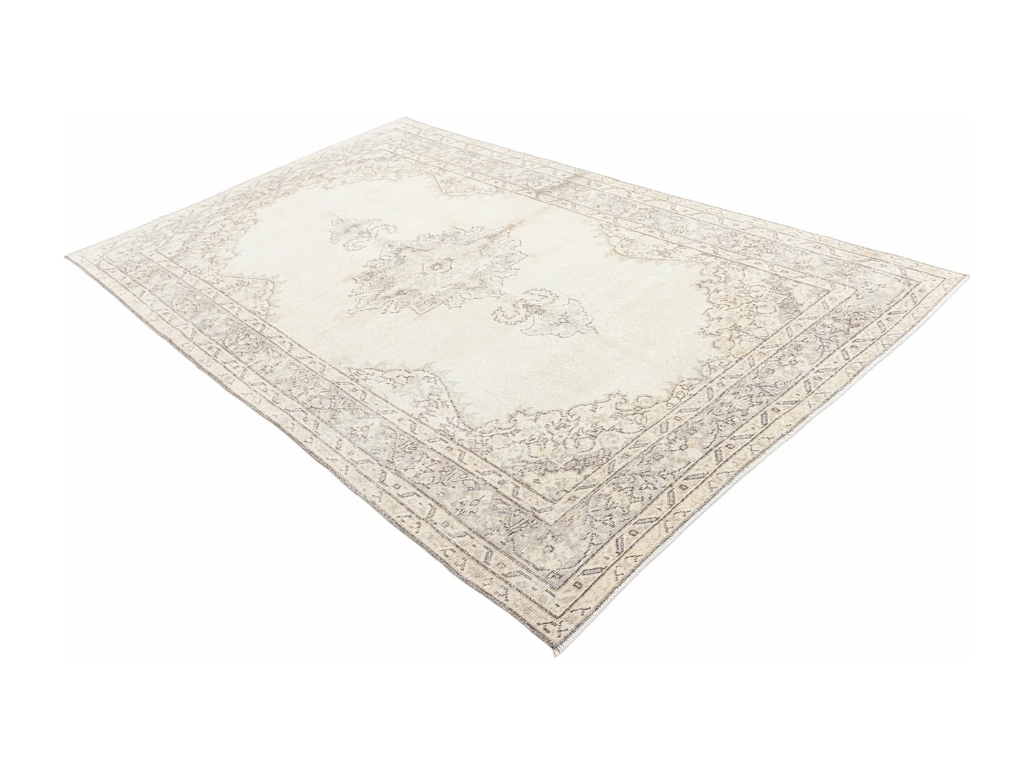 Tapis de laine 155x257 beige Ultra Vintage