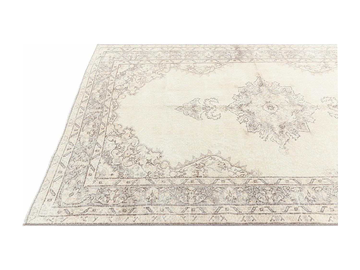 Tapis de laine 155x257 beige Ultra Vintage