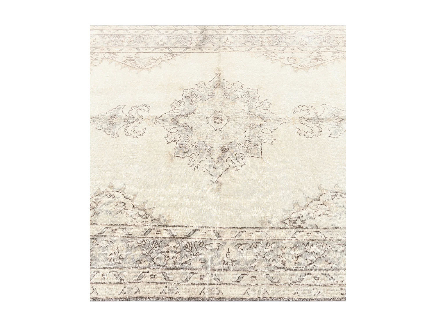 Tapis de laine 155x257 beige Ultra Vintage