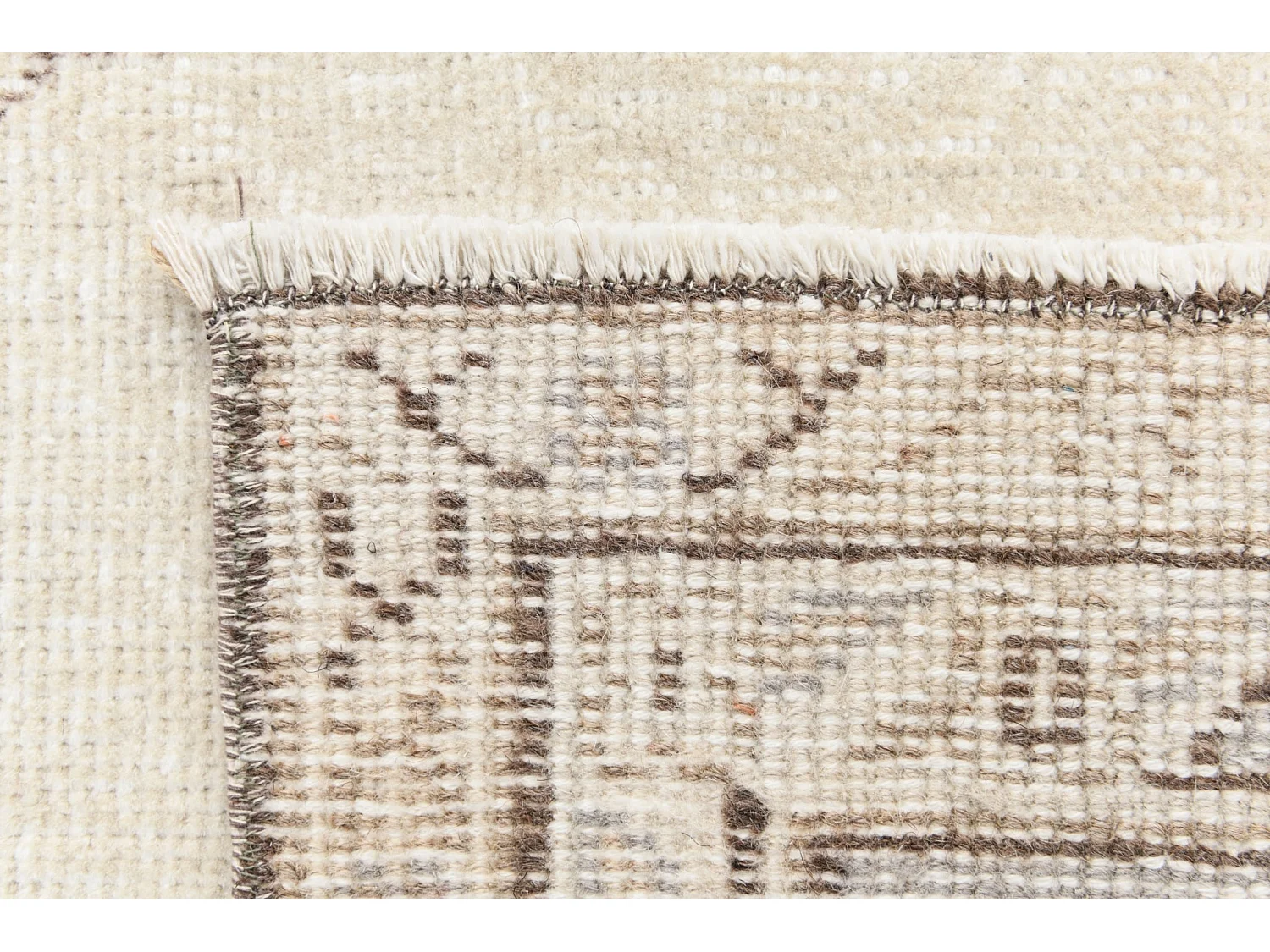 Tapis de laine 155x257 beige Ultra Vintage