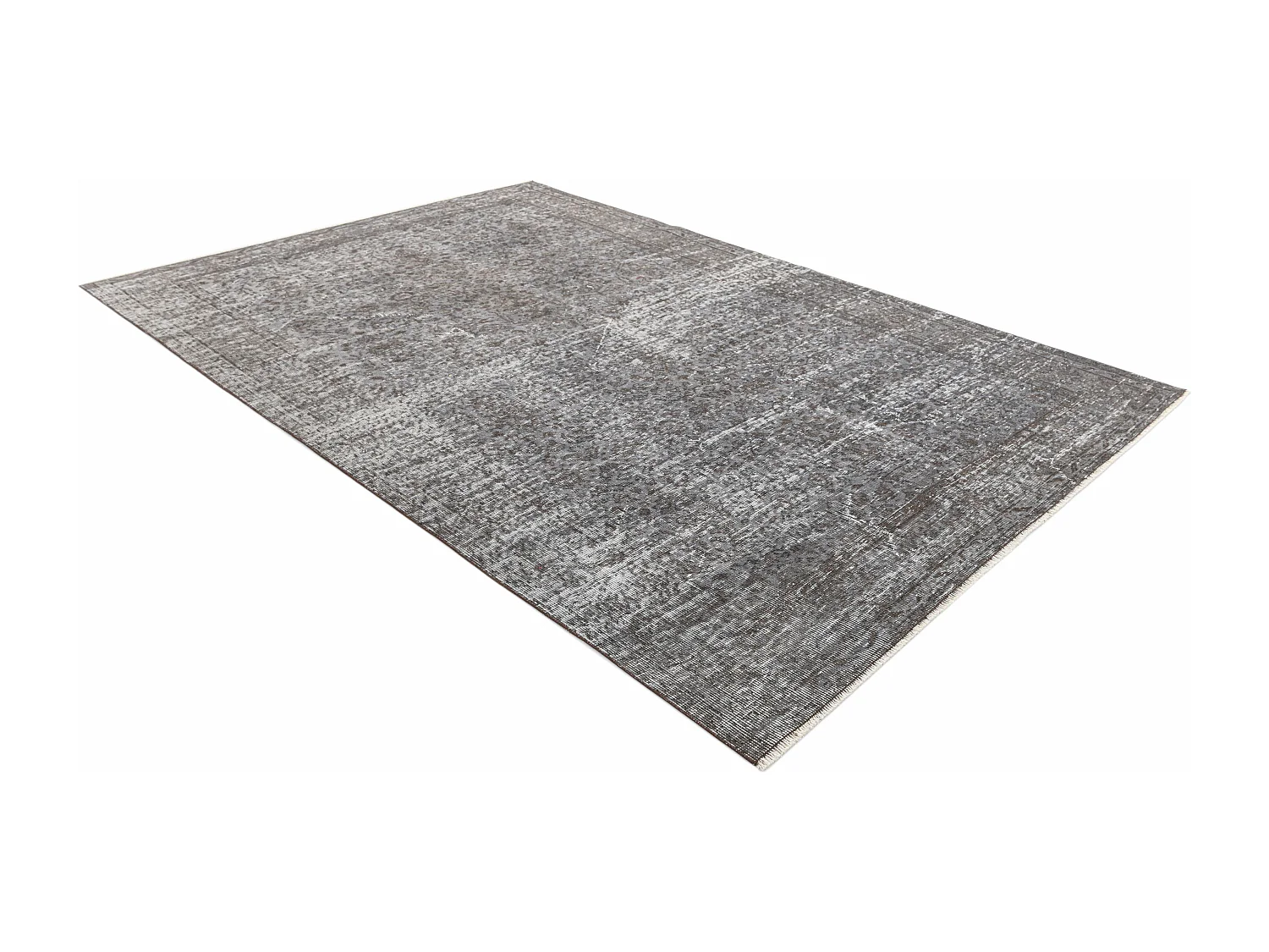 Tapis de laine 175x292 gris Ultra Vintage