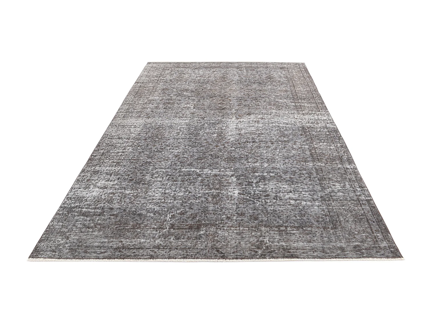 Tapis de laine 175x292 gris Ultra Vintage