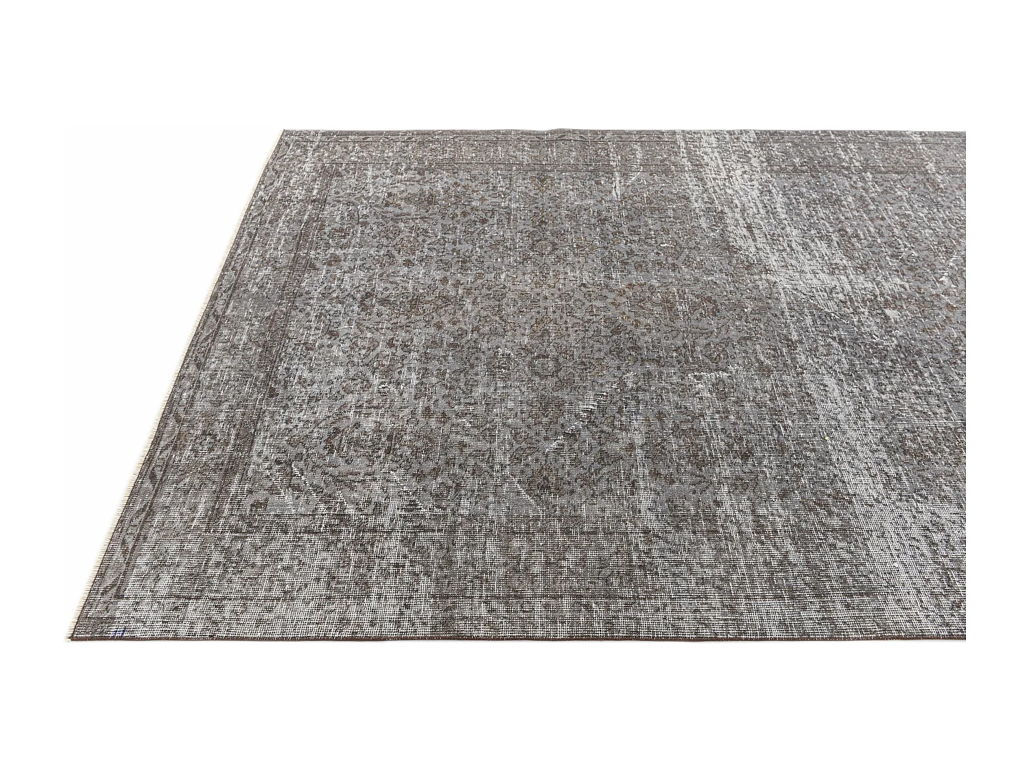 Tapis de laine 175x292 gris Ultra Vintage