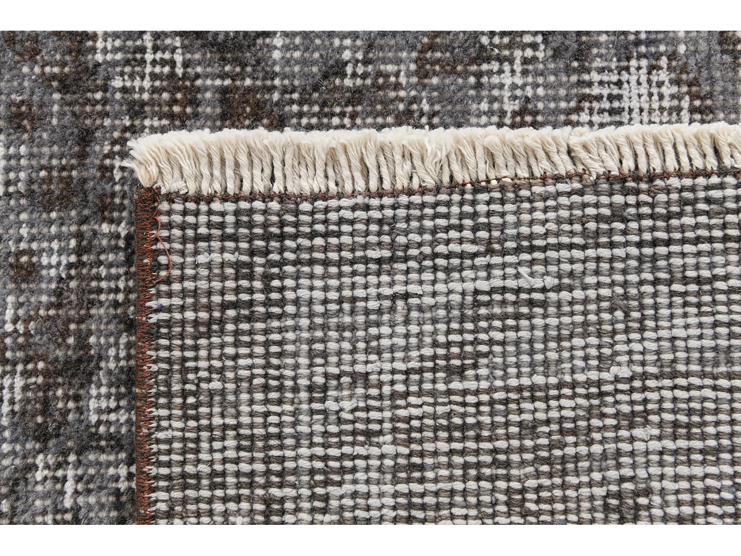 Tapis de laine 175x292 gris Ultra Vintage