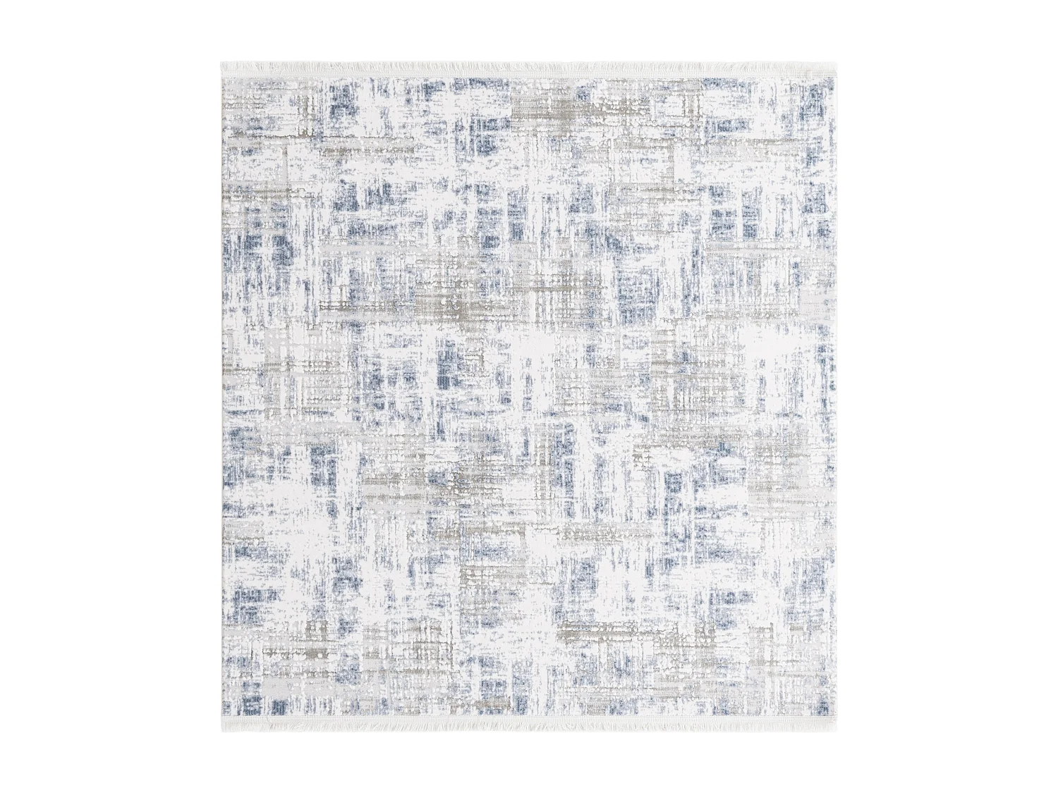 Tapis 160x160 Bleu Davos Miracle