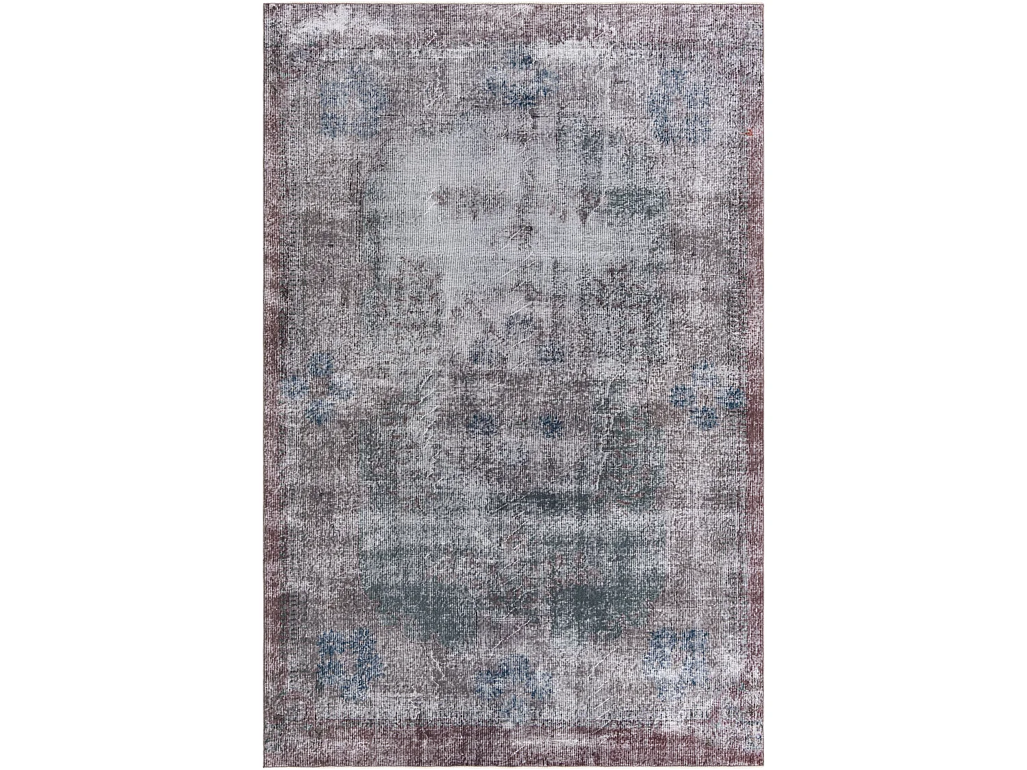 Wollteppich 201x305 Grau Ultra Vintage