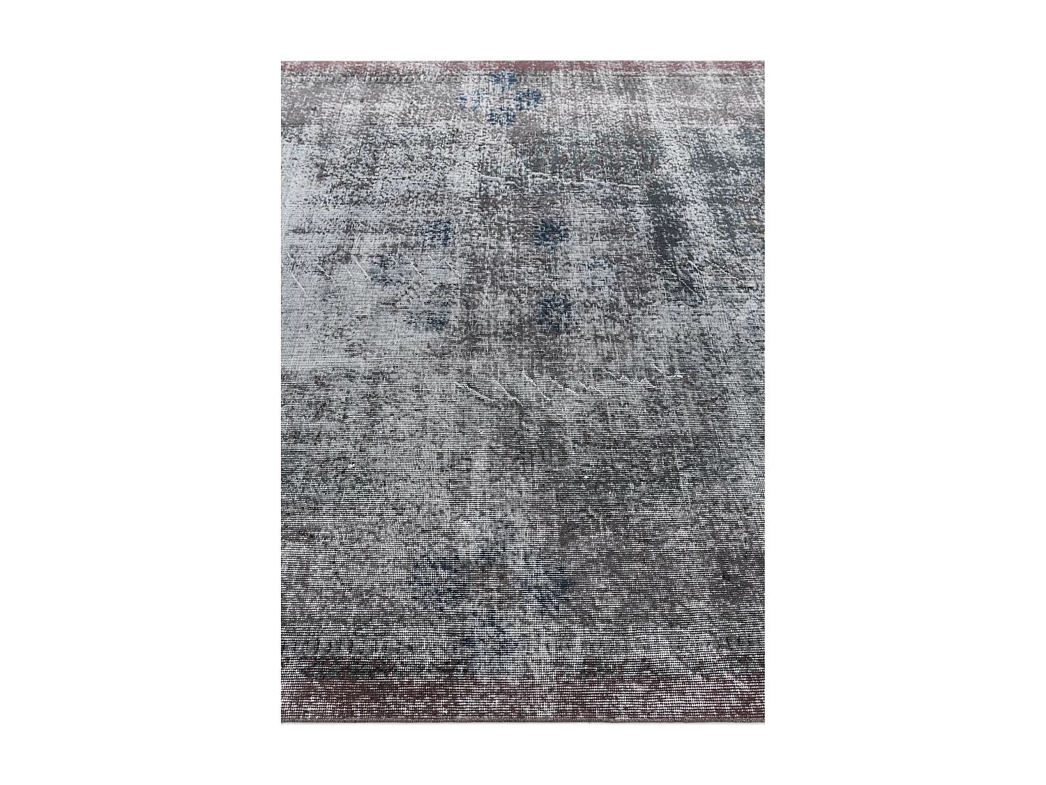 Wollteppich 201x305 Grau Ultra Vintage