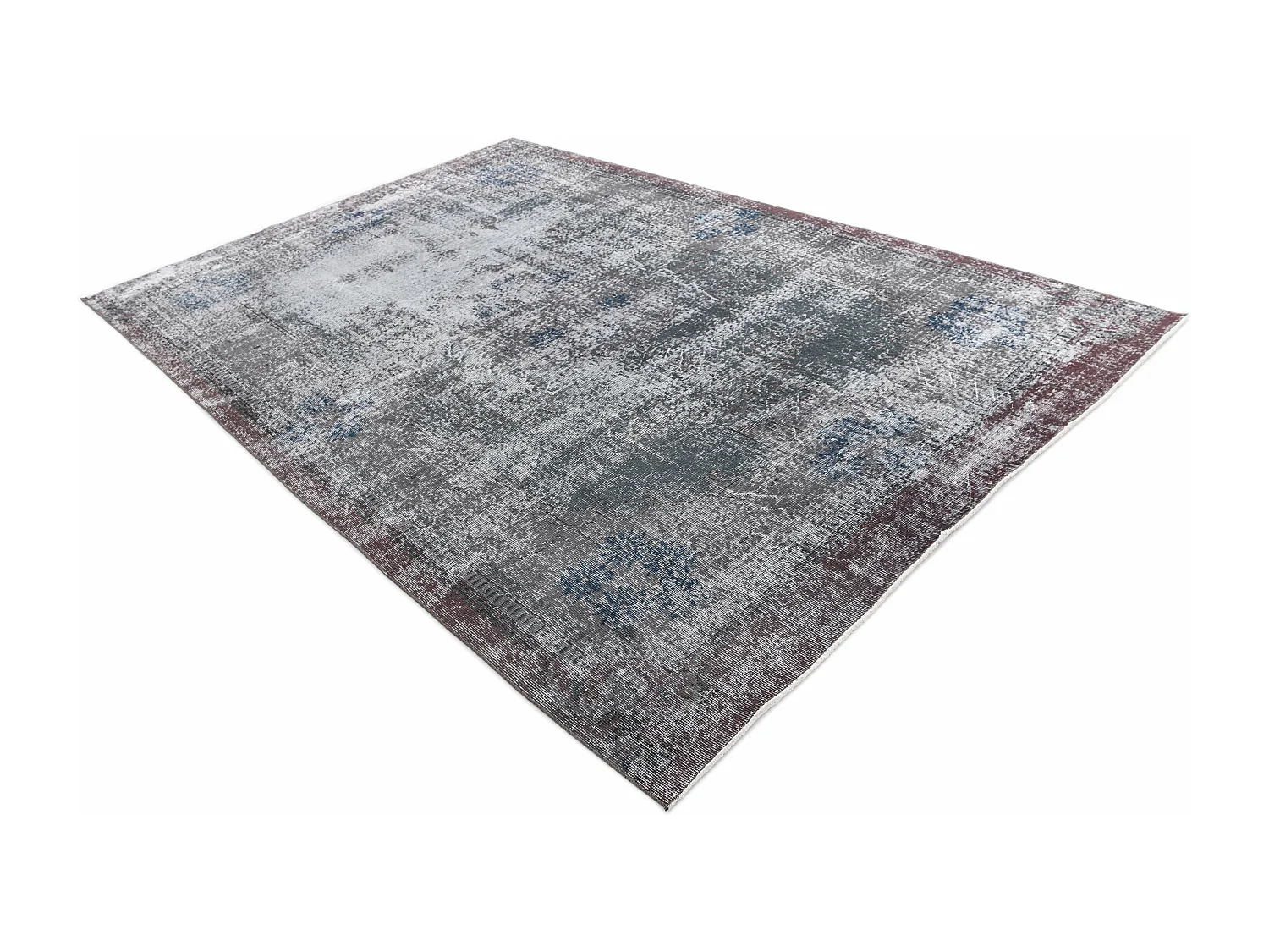 Tapis de laine 201x305 gris Ultra Vintage