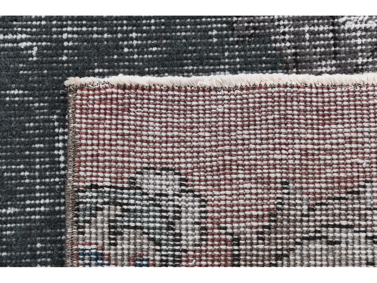 Tapis de laine 201x305 gris Ultra Vintage