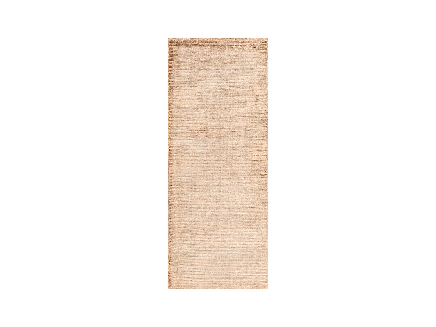 Läufer-Wollteppich 81x203 Braun Darya