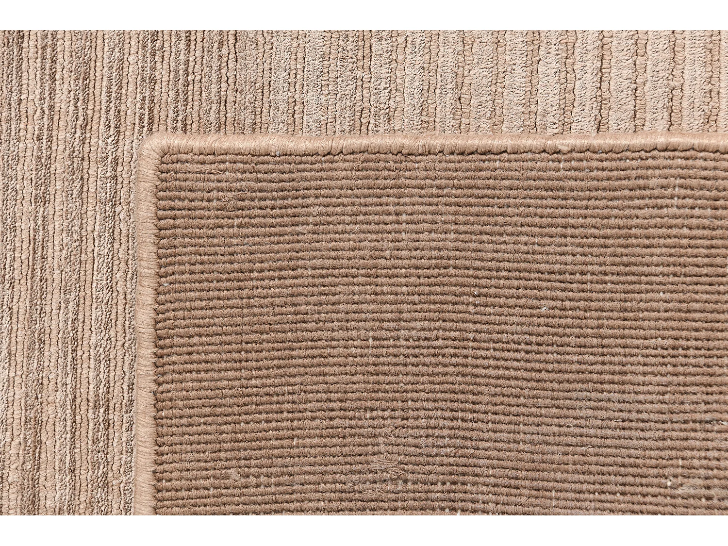 Tapis de couloir en laine 81x203 brun Darya