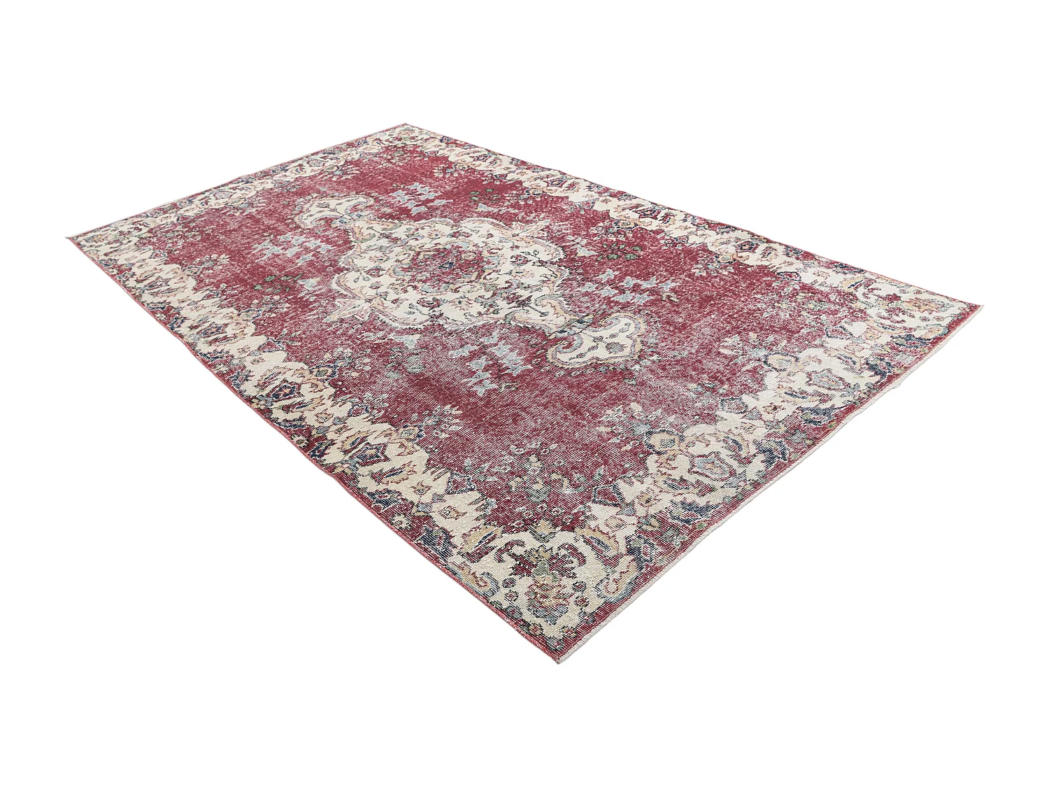 Wollteppich 165x287 Beige Ultra Vintage