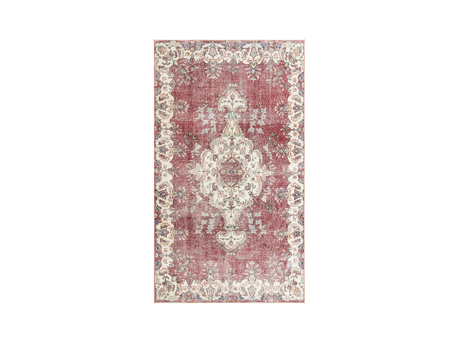 Tapis de laine 165x287 beige Ultra Vintage