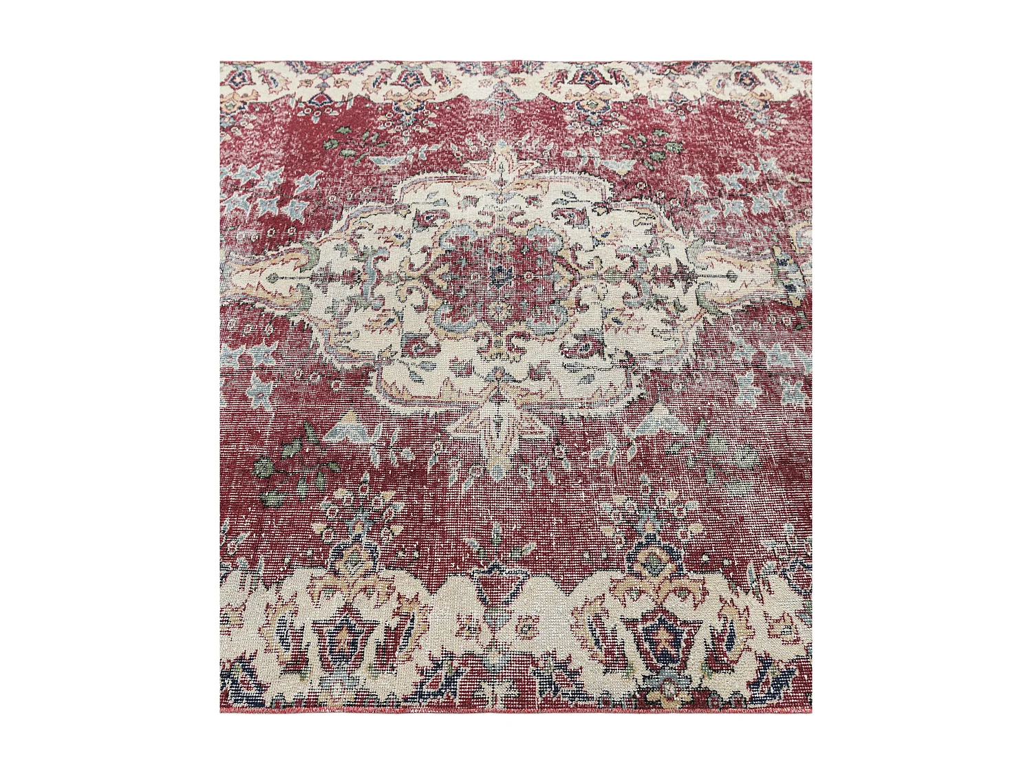 Tapis de laine 165x287 beige Ultra Vintage