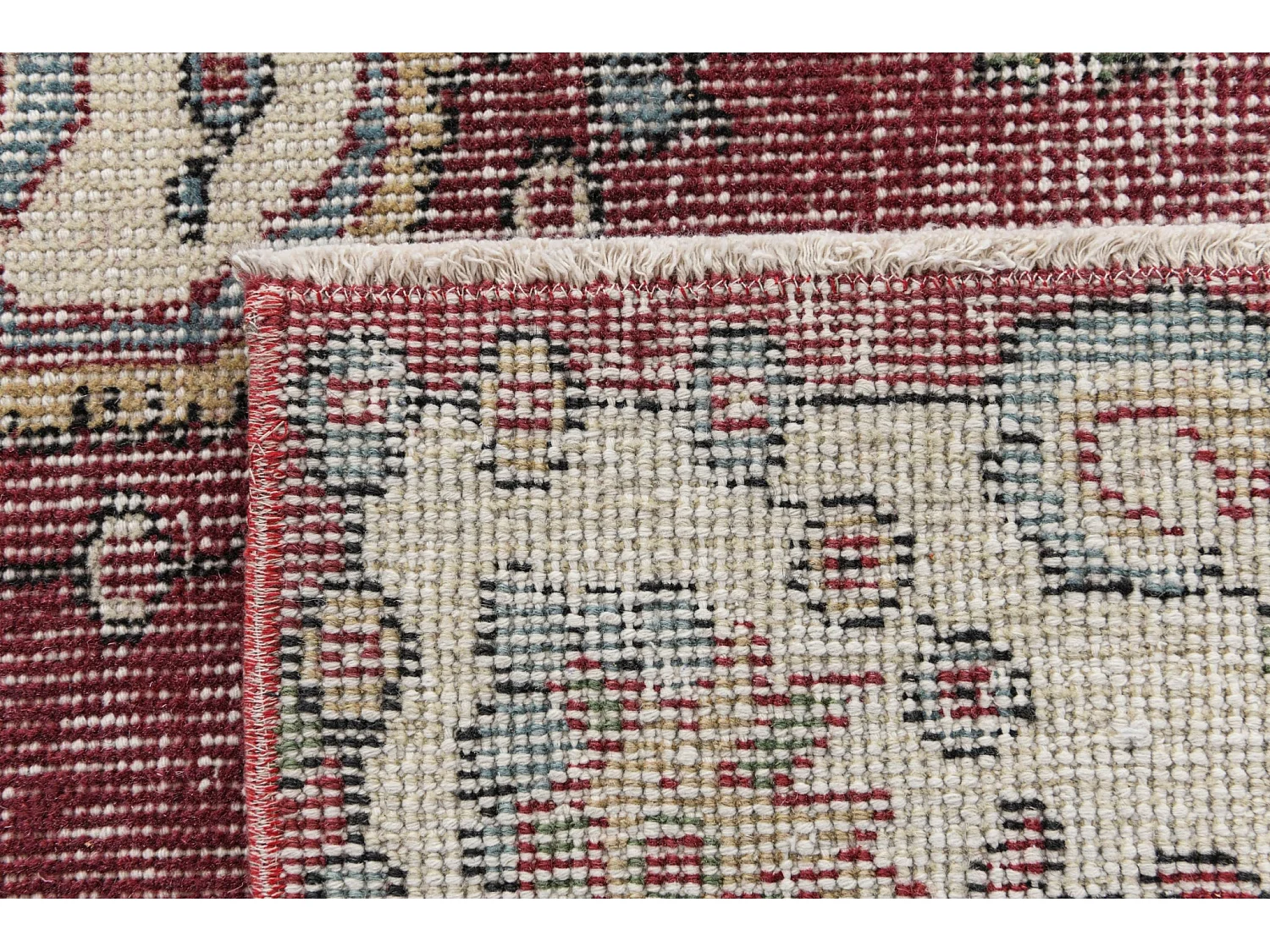 Tapis de laine 165x287 beige Ultra Vintage