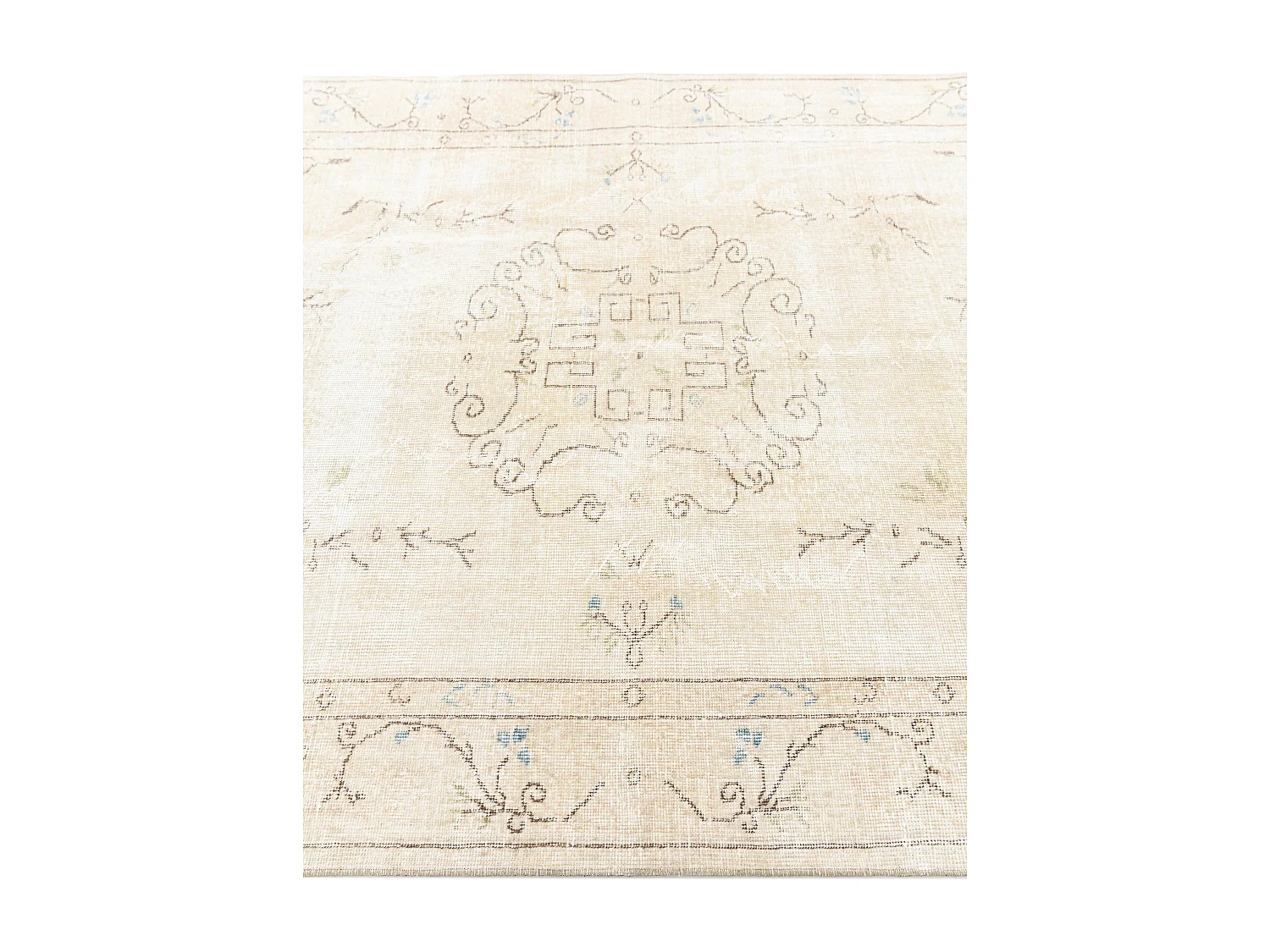 Tapis de laine 165x279 beige Ultra Vintage