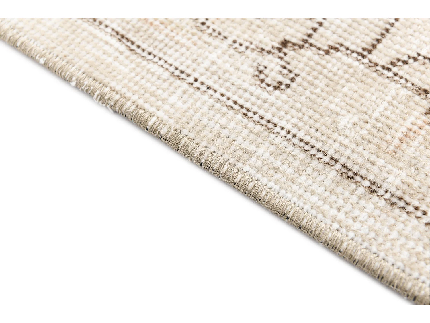 Tapis de laine 165x279 beige Ultra Vintage