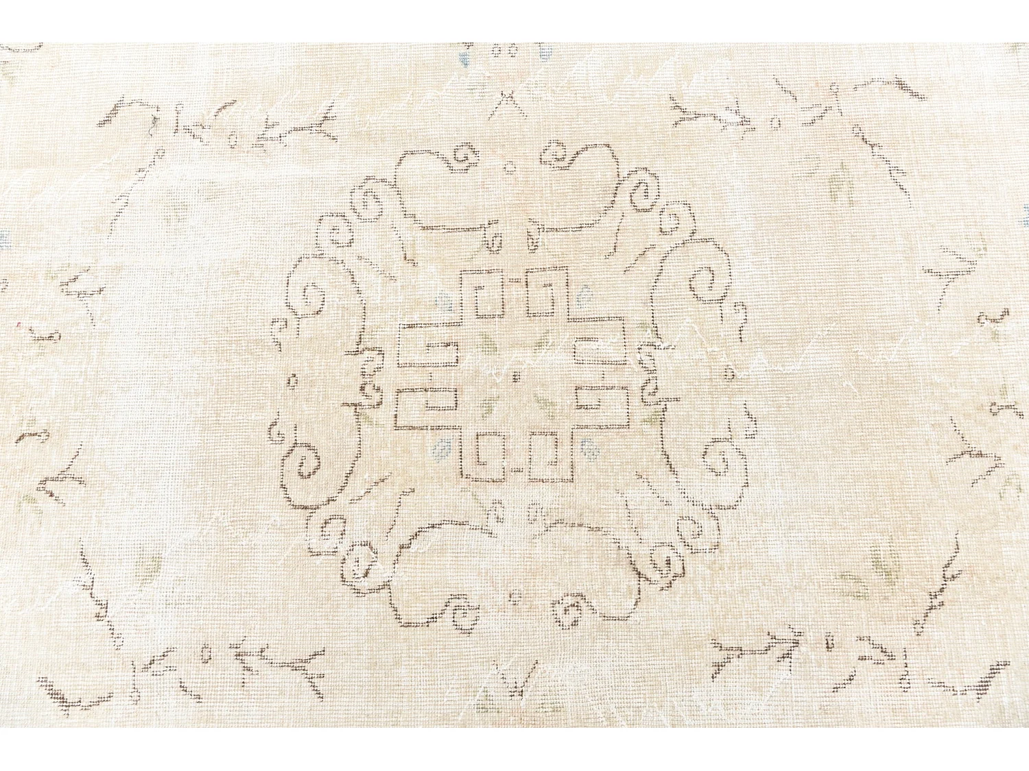 Tapis de laine 165x279 beige Ultra Vintage