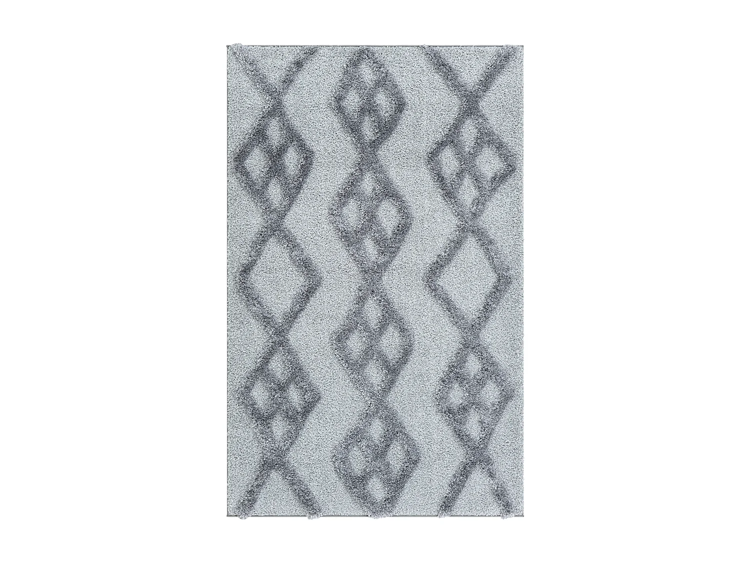 Tappeto shaggy  125x185 grigio Thun Tribus