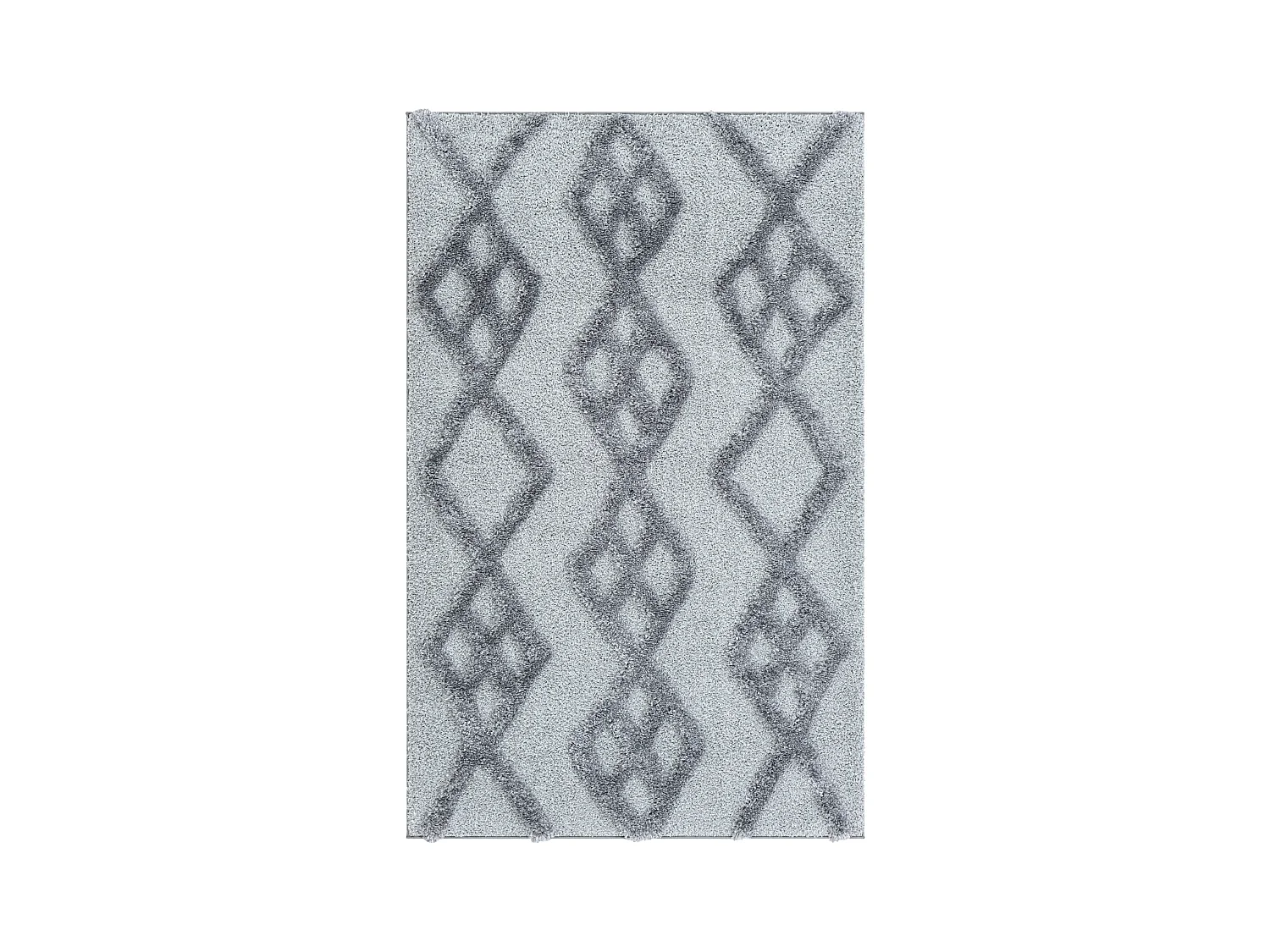 Hoogpolig tapijt 185x125 Grijs Thun Tribus