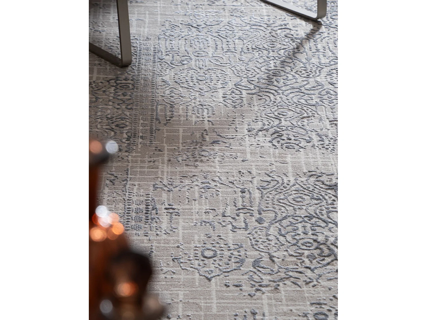 Teppich 215x305 Cremeweiß Bern Shimmer