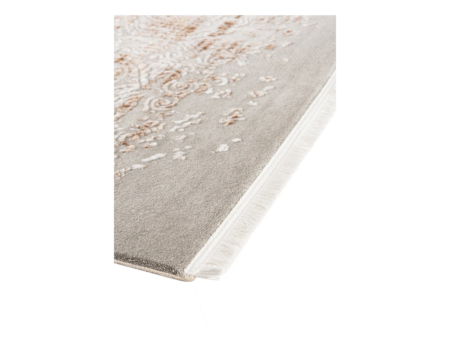 Tapijt 160x160 Grijs Beige Davos Charme