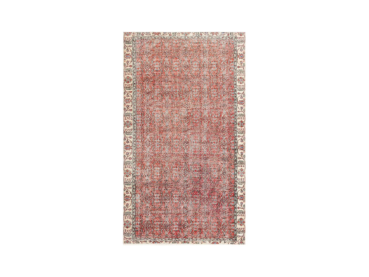 Tapis de laine 155x269 beige Ultra Vintage