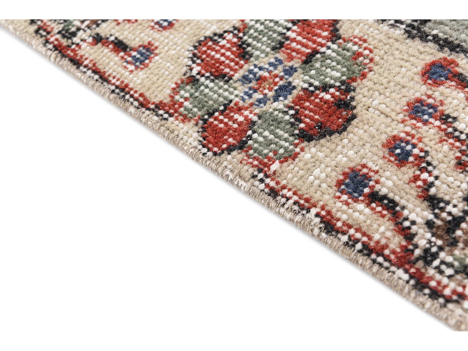 Tapis de laine 155x269 beige Ultra Vintage