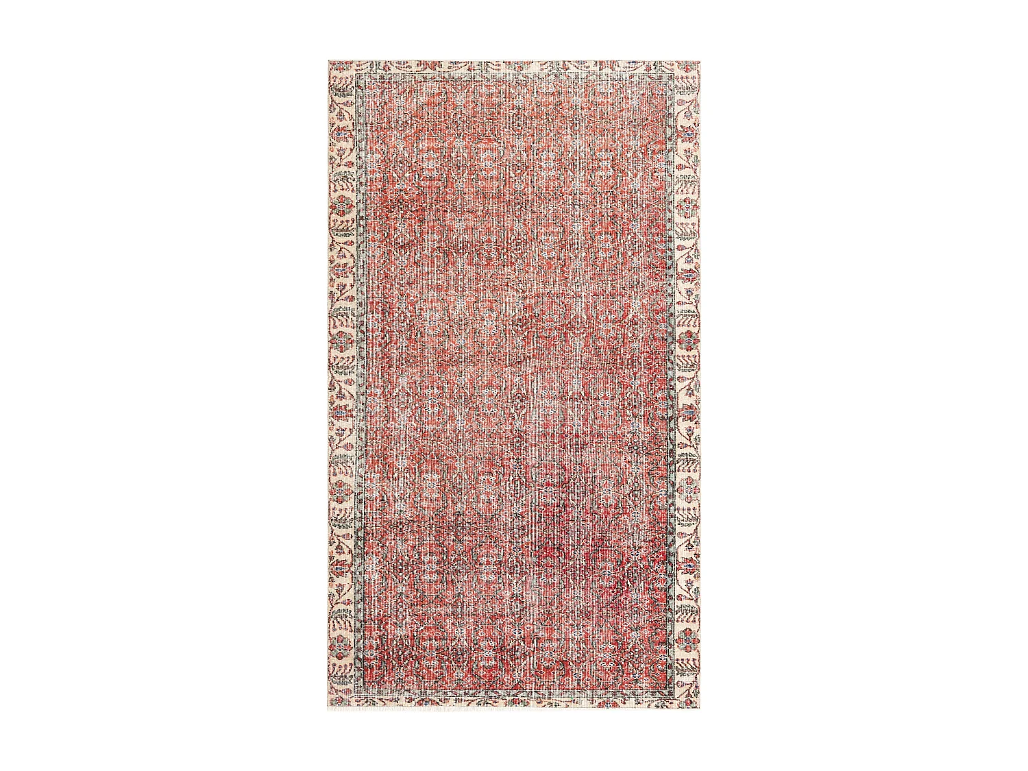 Tapis de laine 155x269 beige Ultra Vintage