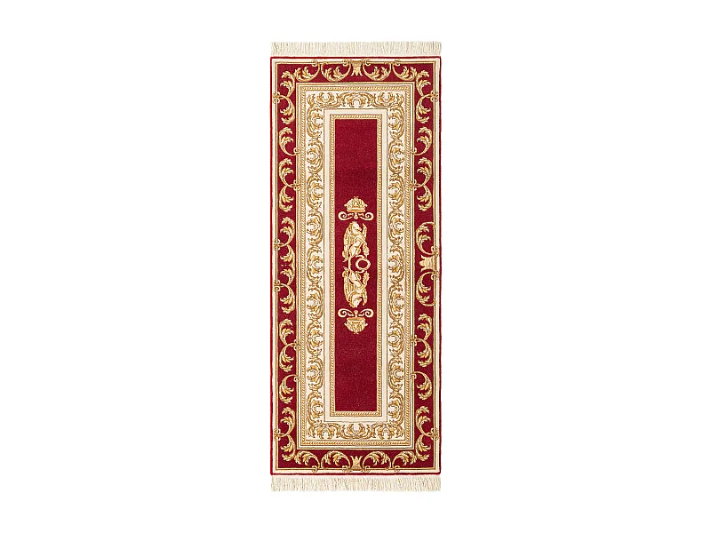 Tapis de couloir en laine 81x201 rouge Darya