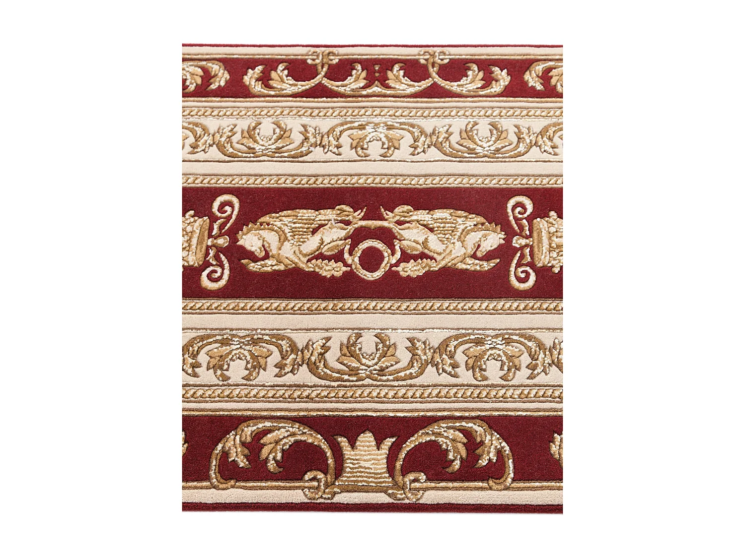 Läufer-Wollteppich 81x201 Rot Darya