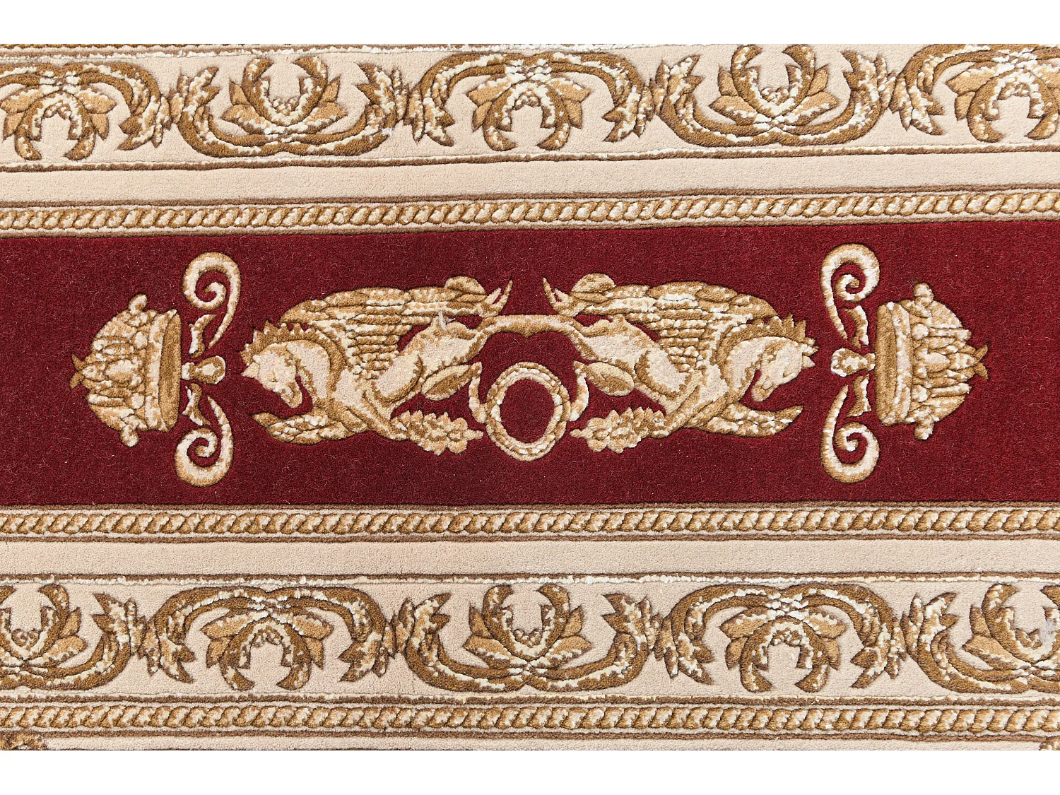 Läufer-Wollteppich 81x201 Rot Darya