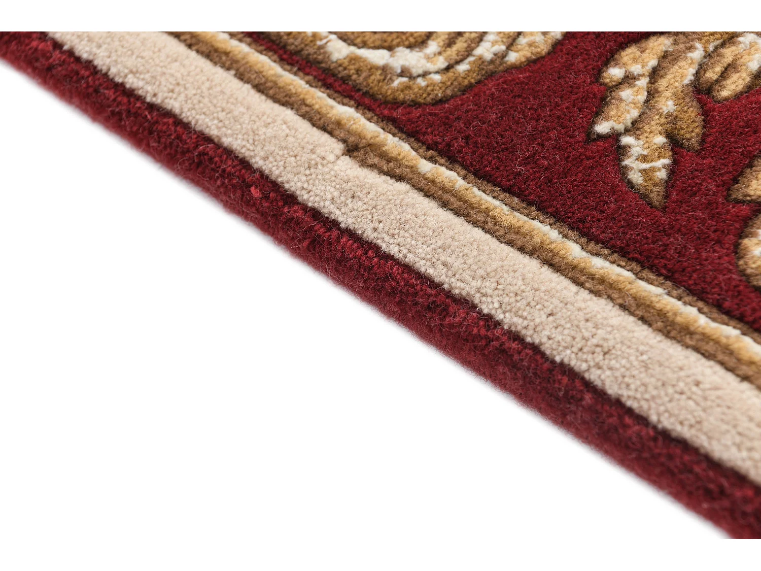 Tapis de couloir en laine 81x201 rouge Darya
