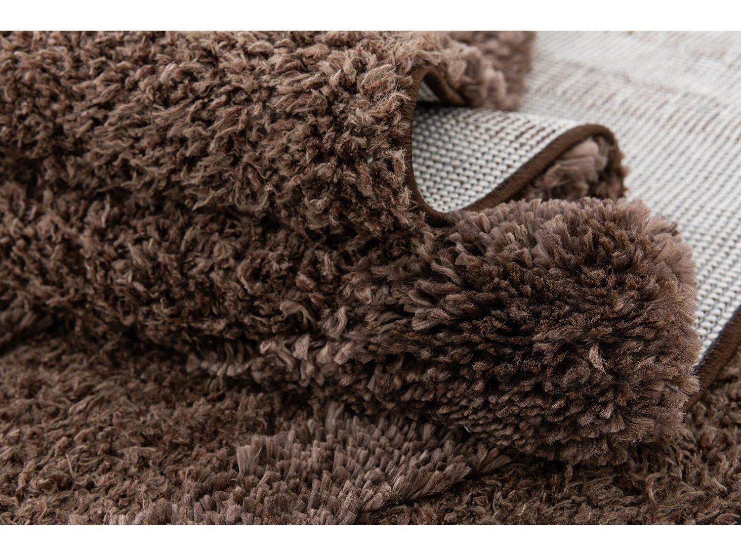 Hochflorteppich 240x305 Dunkelbraun Thun Tribus