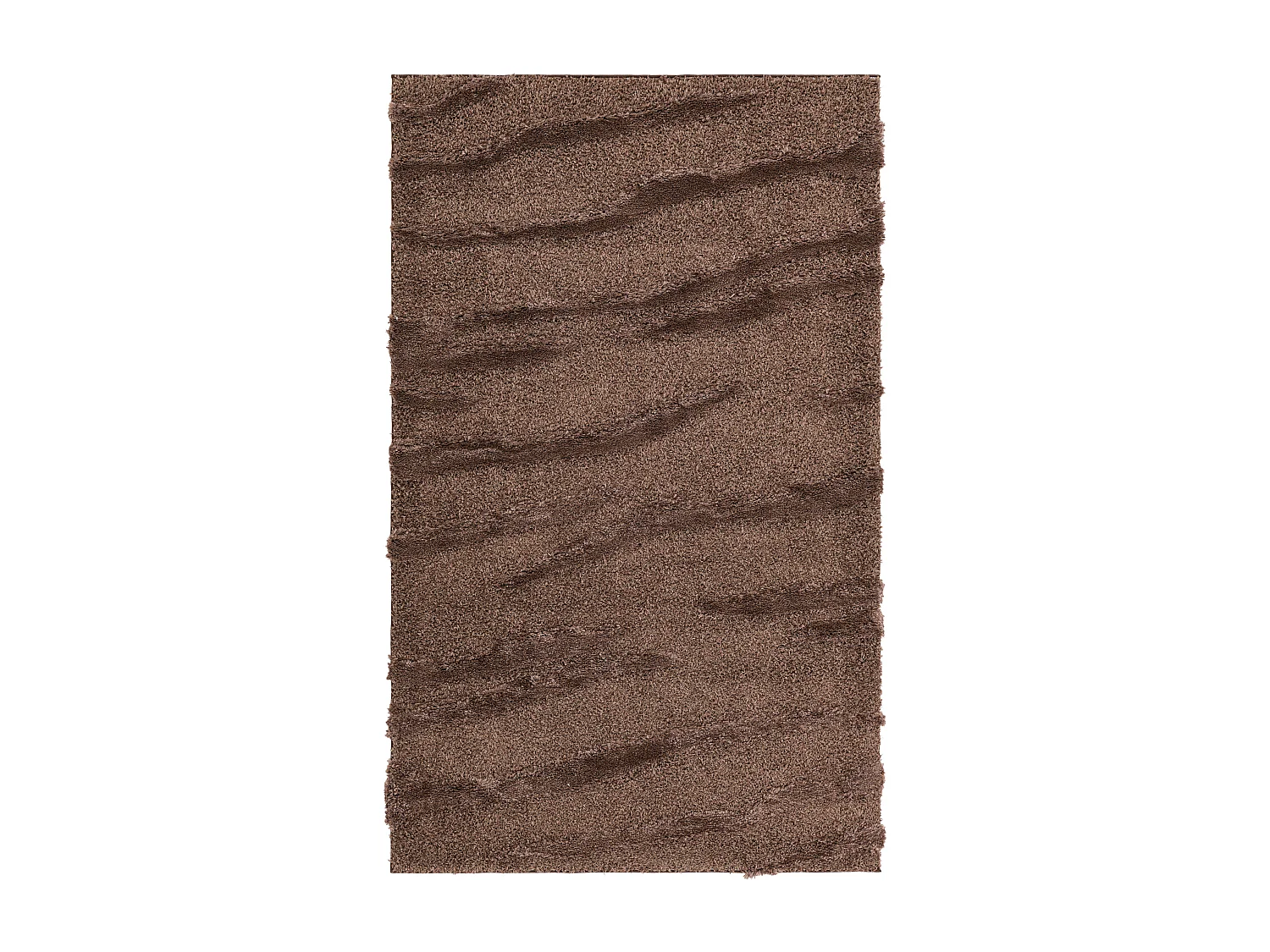 Hoogpolig tapijt 305x240 Donkerbruin Thun Tribus