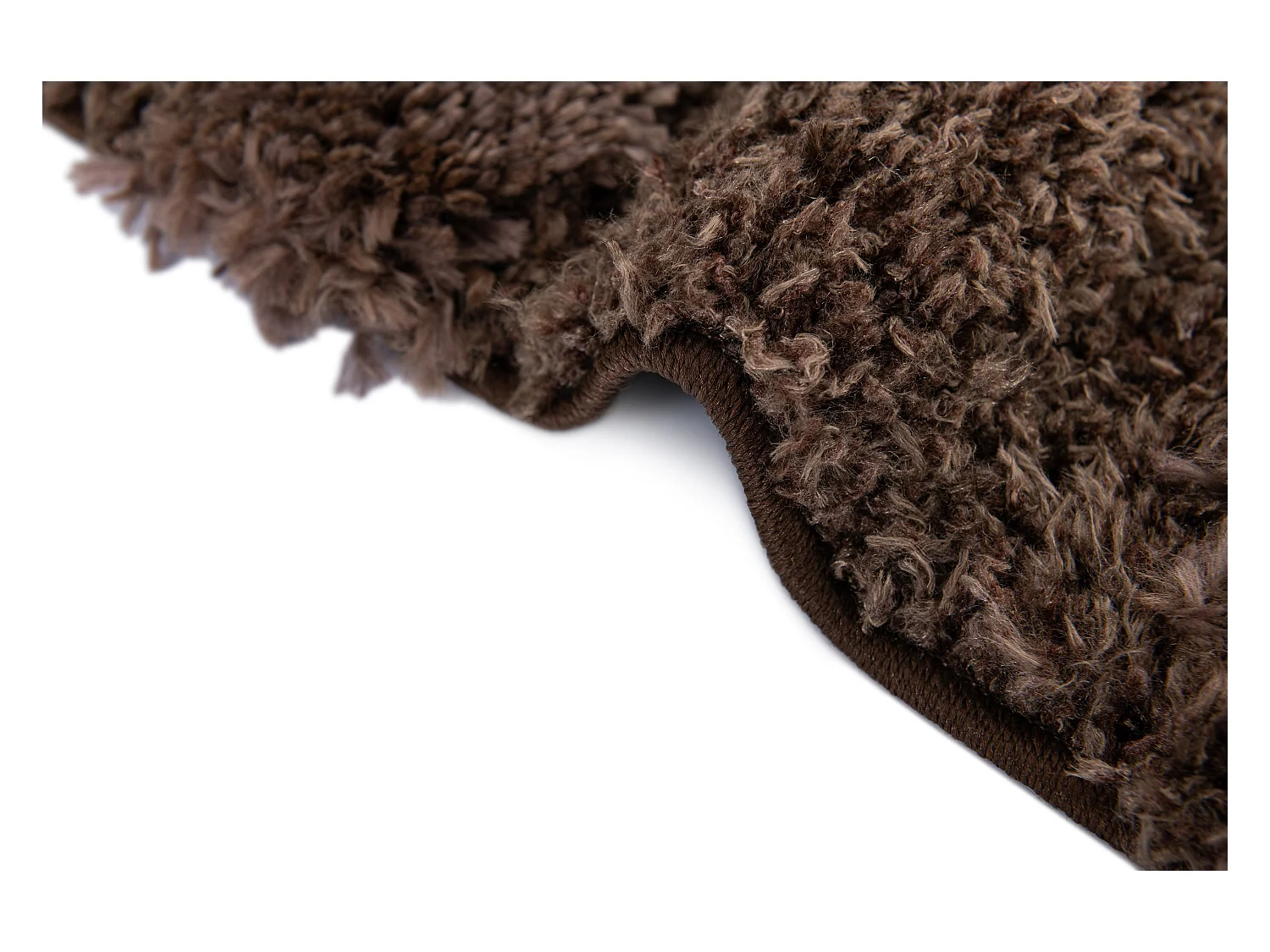 Hoogpolig tapijt 245x160 Donkerbruin Thun Arbor