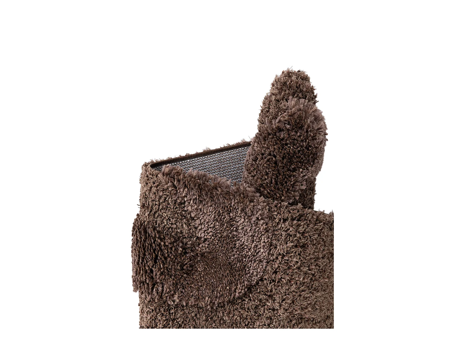 Hoogpolig tapijt 245x160 Donkerbruin Thun Arbor