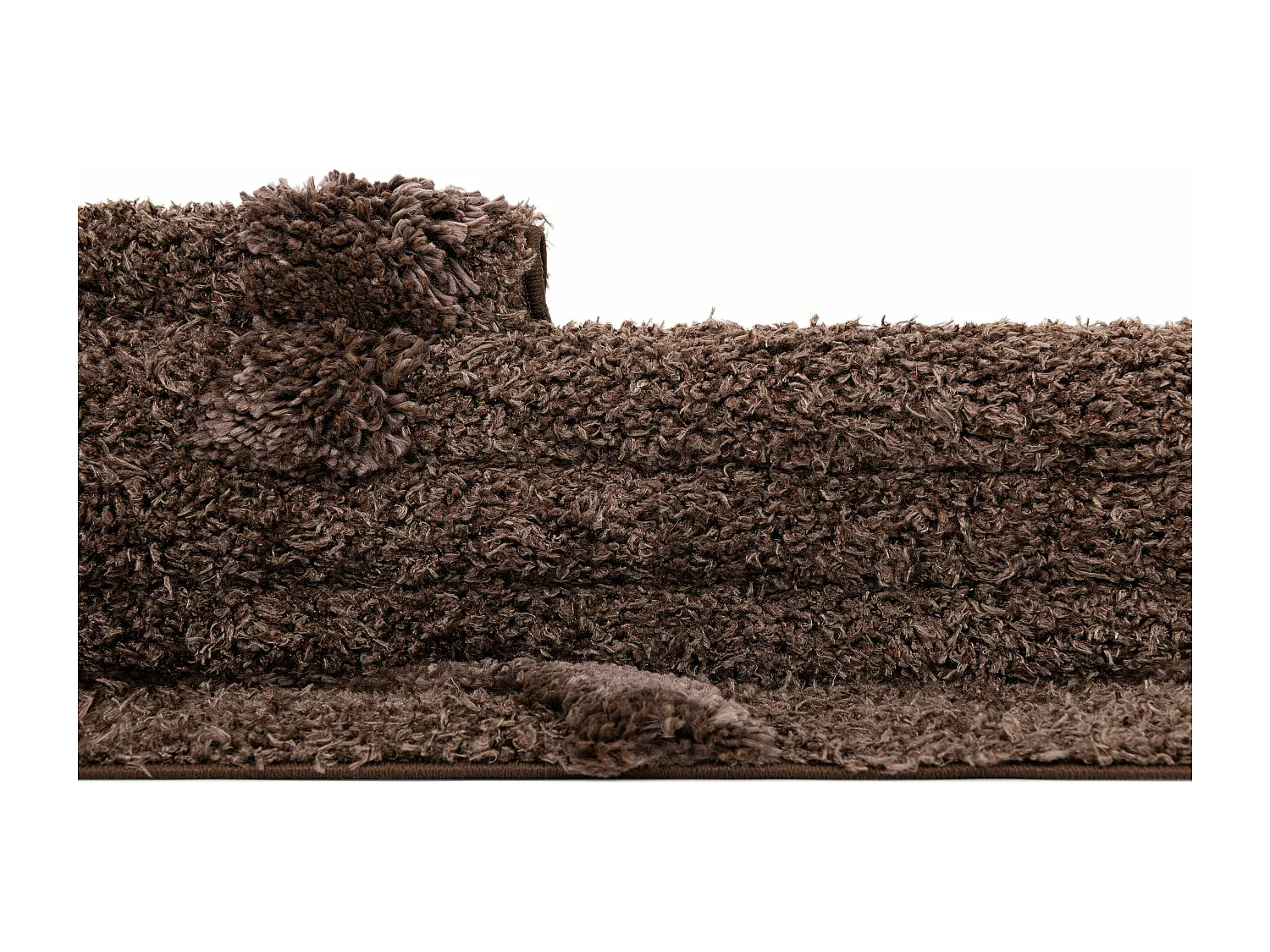 Tapis shaggy 160x245 marron foncé Thun Arbor