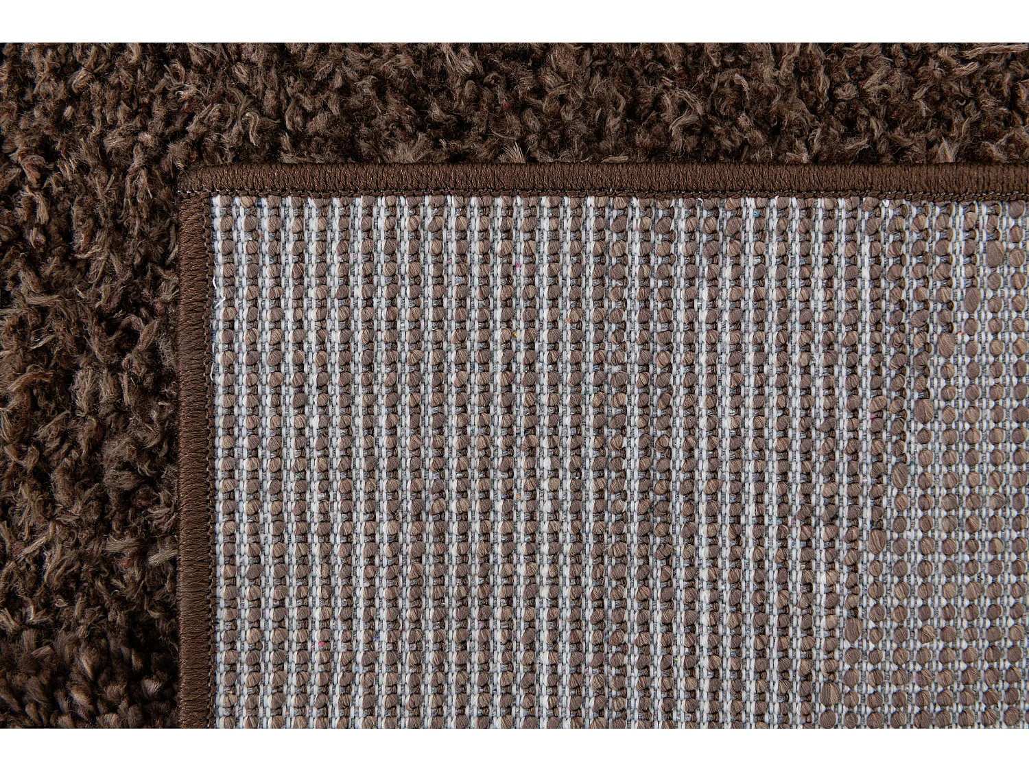 Tapis shaggy 160x245 marron foncé Thun Arbor