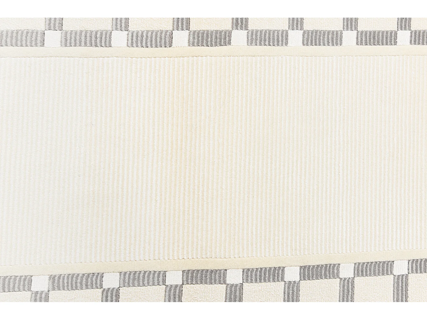 Läufer-Wollteppich 79x300 Beige Darya