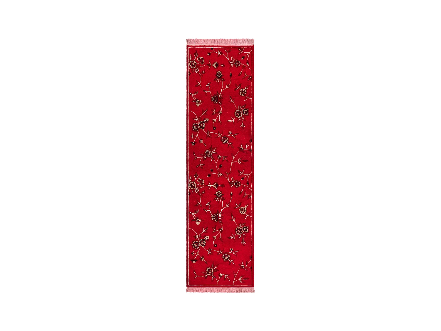 Tapis de couloir en laine 81x287 rouge Darya