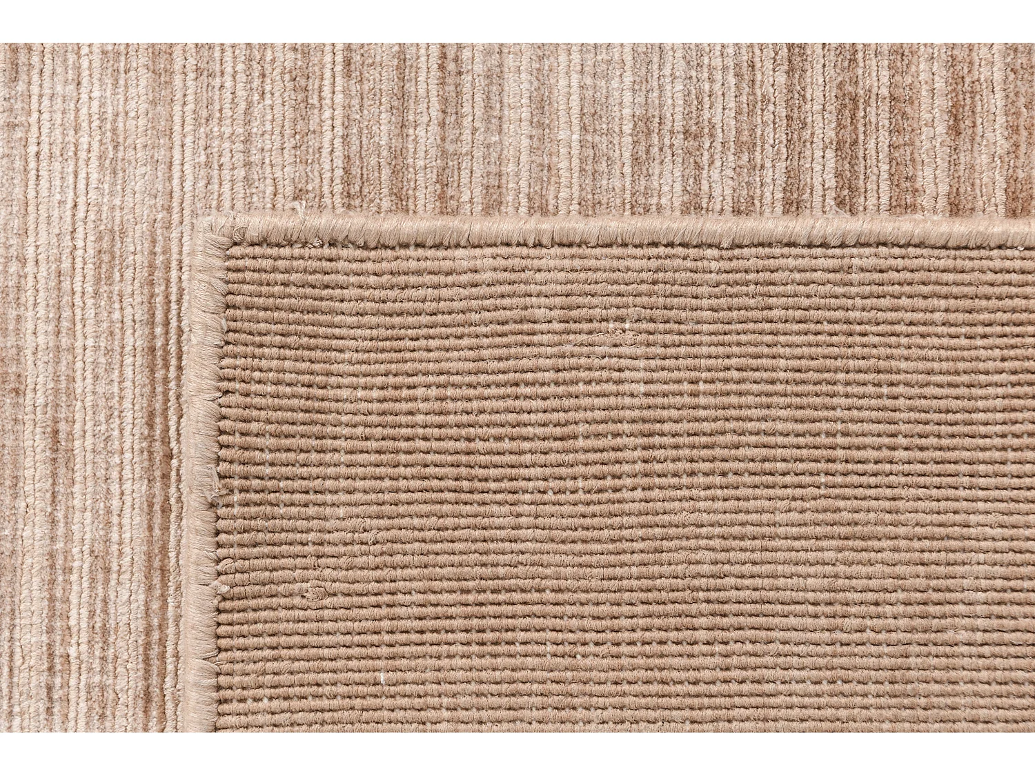 Tapis de couloir en laine 81x399 brun Darya