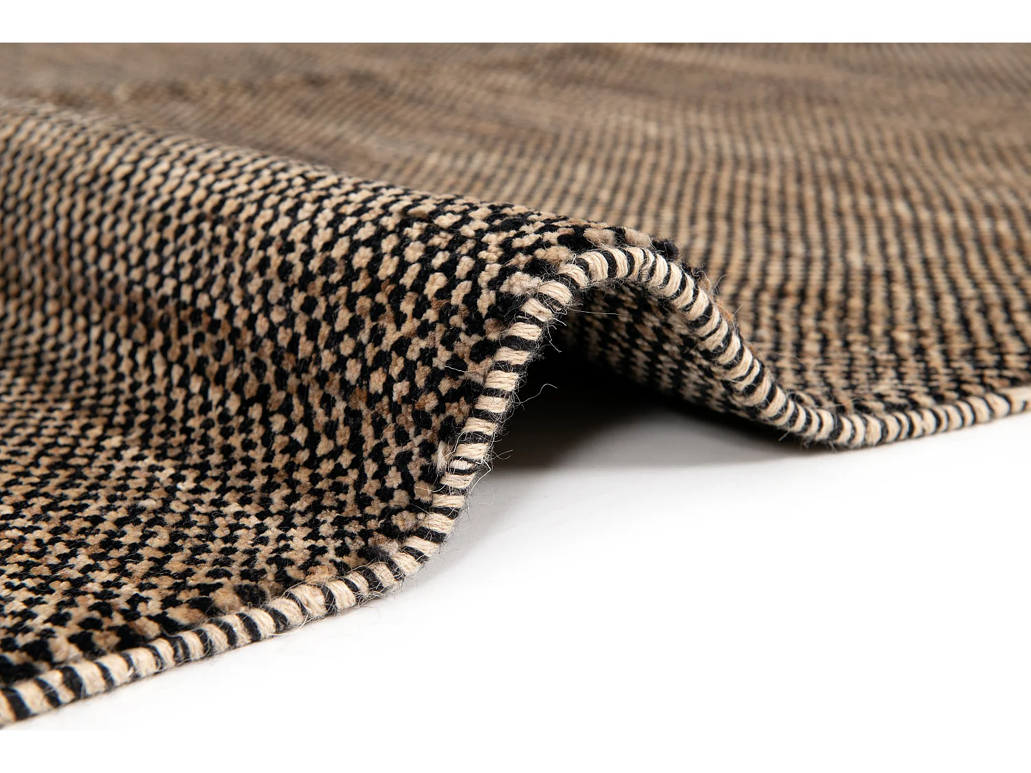 Tapis de laine 168x249 brun Juma