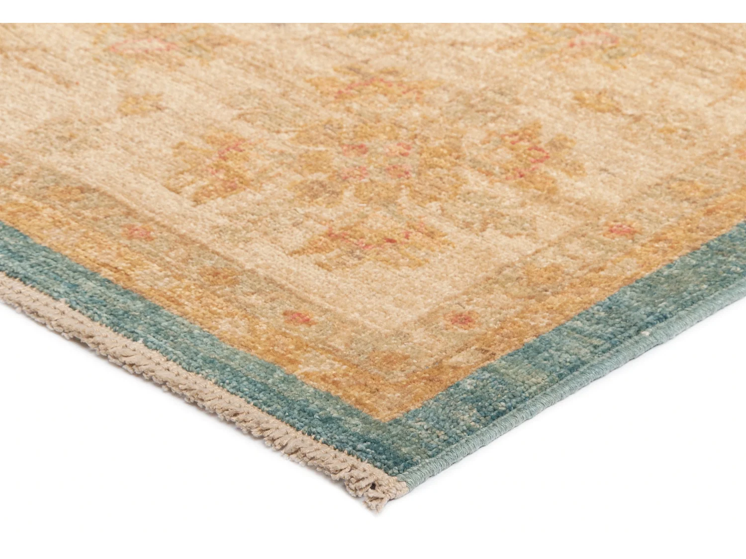 Tapis de laine 255x298 Bleu Kaizar