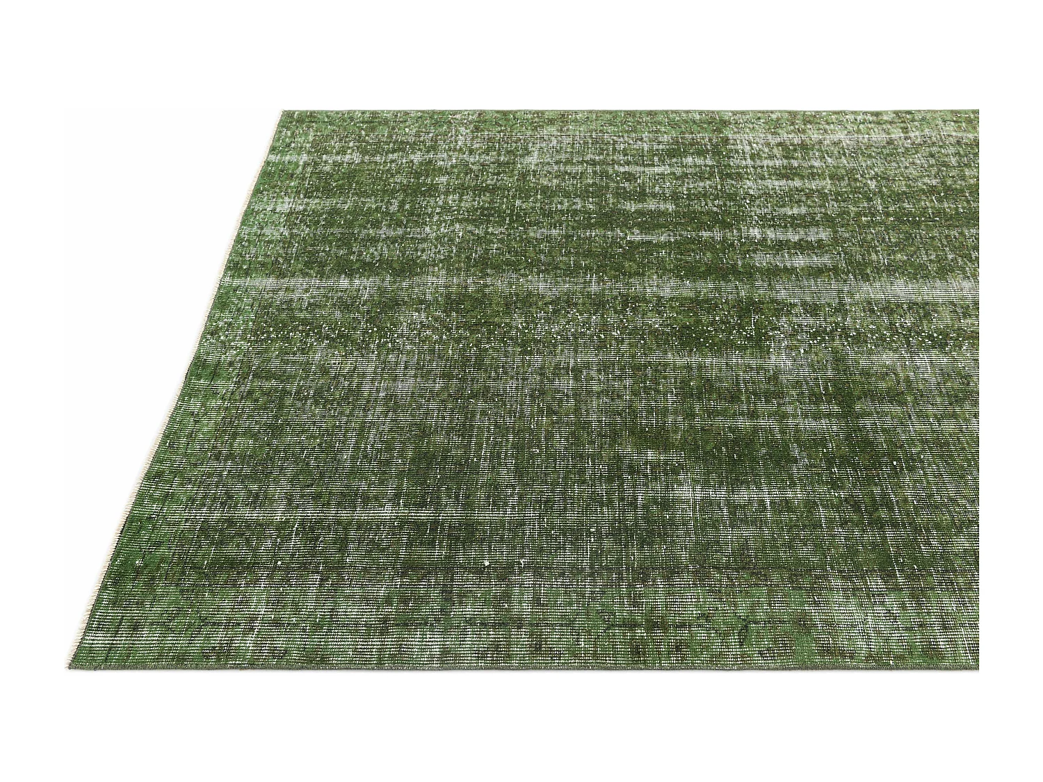 Tapis de laine 150x254 vert Ultra Vintage
