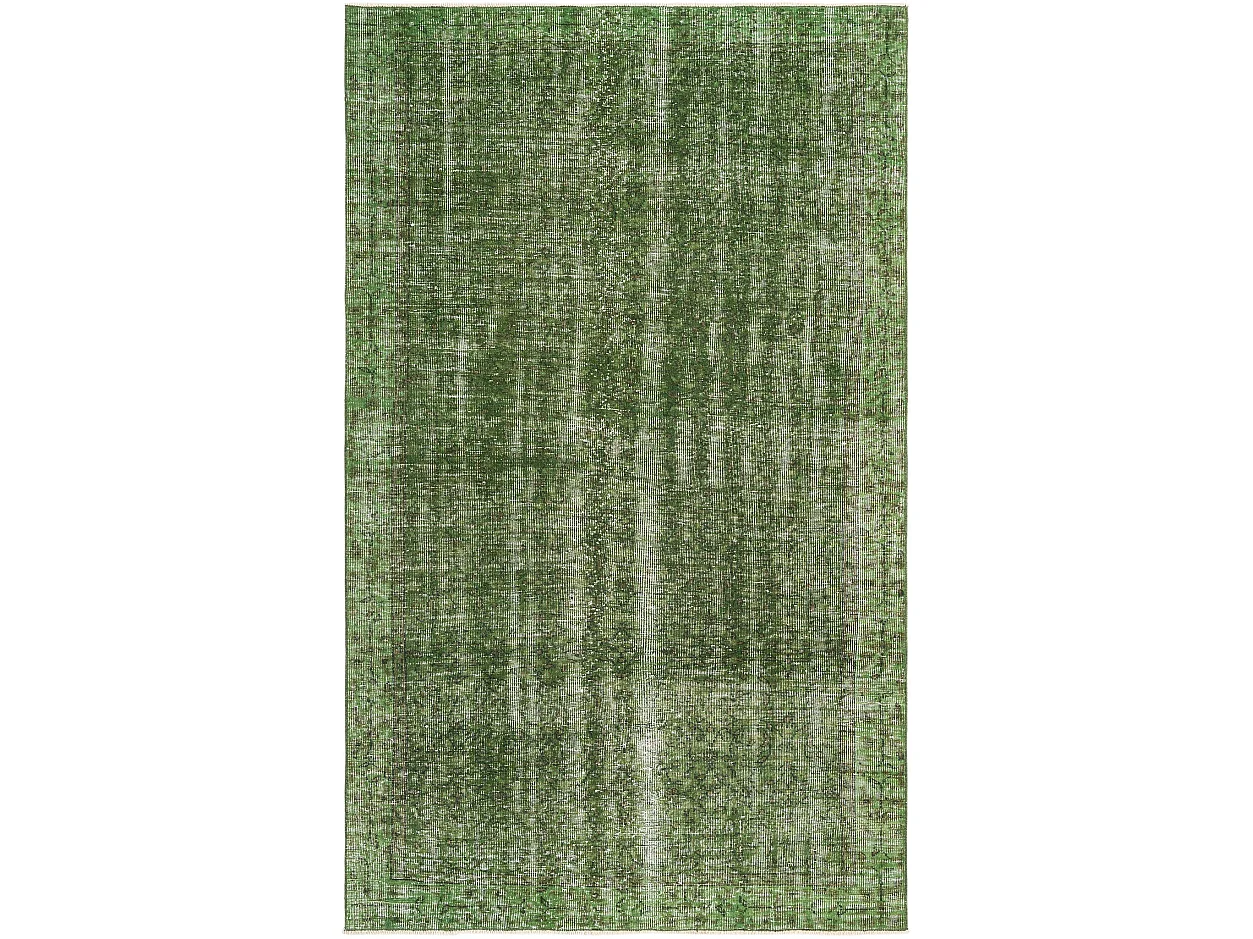 Tapis de laine 150x254 vert Ultra Vintage